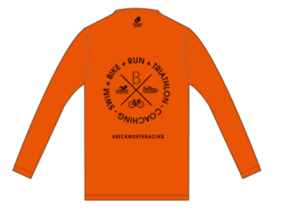 Long Sleeve Performance Lite Run Top Orange