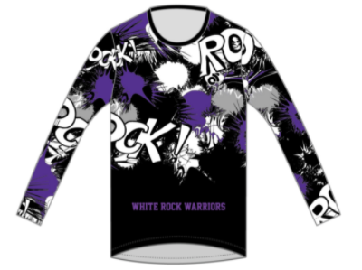 Men's Long Sleeve Performance Lite Run Top Purple