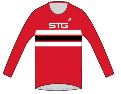 Long Sleeve Performance Lite Run Top Red