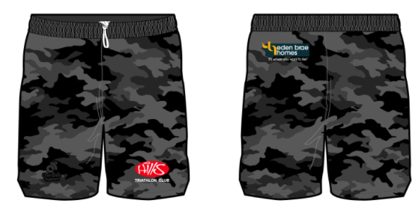 Run shorts Long Camouflage