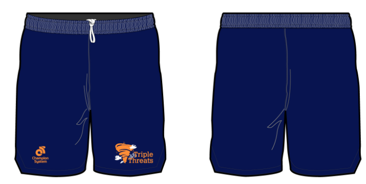 Long length run shorts
