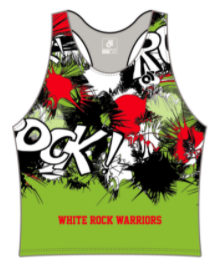 Apex Men's Marathon Singlet  Green  (Christmas Edition)