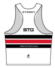 APEX Men's Marathon Singlet White