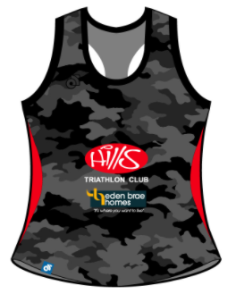 Bella Racerback Singlet - Camouflage