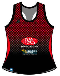 Bella Racerback Singlet - Dots