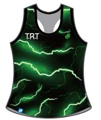 Bella Racerback Singlet- Bolt