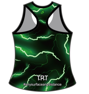 Bella Racerback Singlet- Bolt