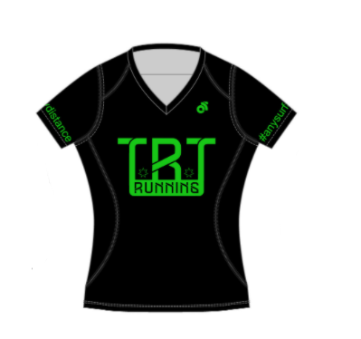 Apex Women's Short Sleeve Run Top - Black