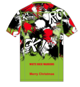 Men's Performance Training Top Short Sleeve  Green (Christmas Edition)