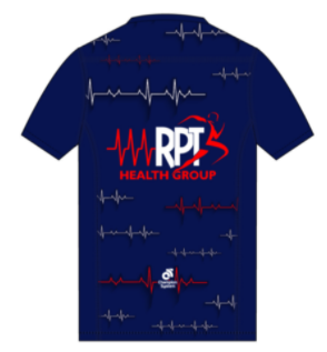 RPT Orange Performance Training Top Short Sleeve