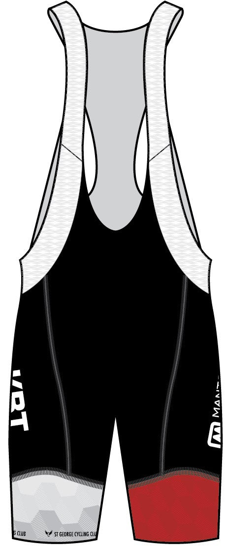 ST George Club design Performance Bib Short