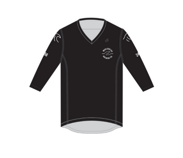 Trail Shirt 3/4 Sleeves BLACK **New Design**