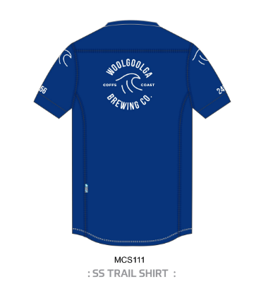 Trail Shirt Short Sleeves BLUE **New Design**