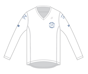 Trail Shirt Long Sleeves WHITE **New Design**