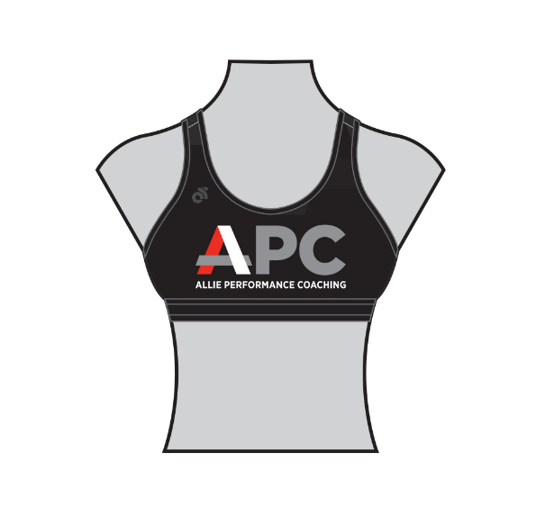 Women's Performance Sports Bra- Black