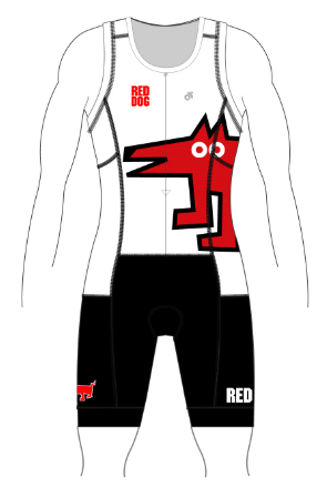 APEX Tri Suit (comes with Pockets) White