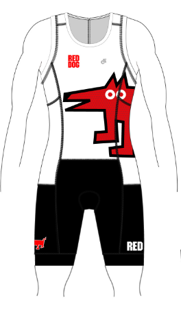 APEX Tri Suit (comes with Pockets) White