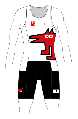 TECH Tri Suit (comes with Pockets) White