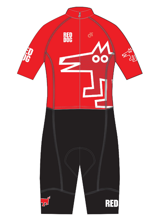 PERFORMANCE Cyclocross Lite Skinsuit Red