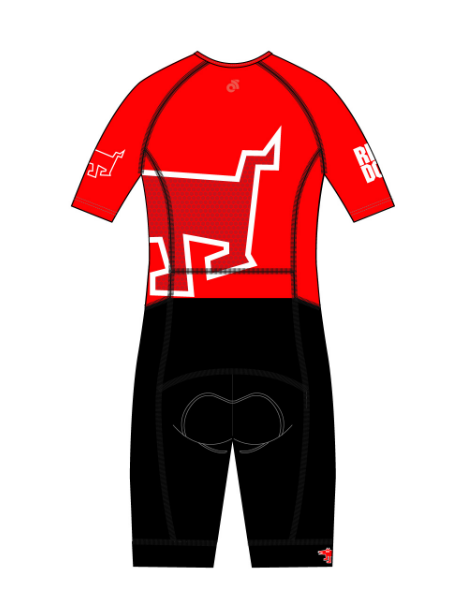 PERFORMANCE Aero Tri Suit (comes with Pockets) Red