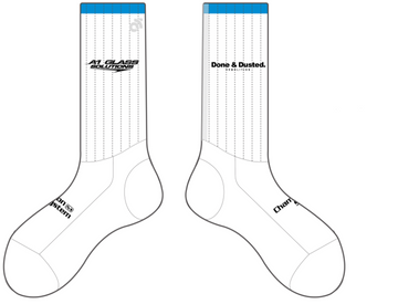 Aero Race Socks White