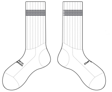 White Aero Race Socks