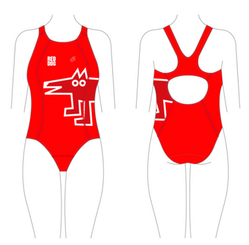 PERFORMANCE Swimsuit Red
