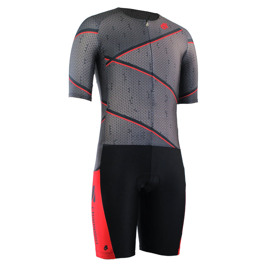 TECH Aero Short Sleeve Tri Suit (comes with Pockets)