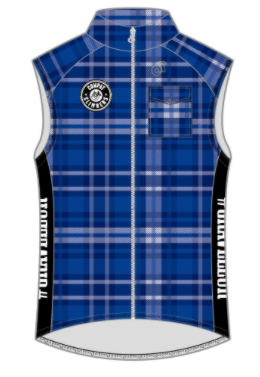 Tech Wind Vest Blue Graveleur