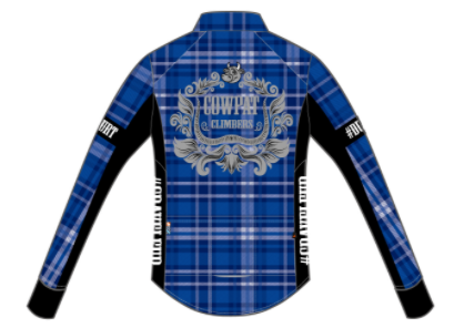 Apex Winter Jacket- Blue Graveleur