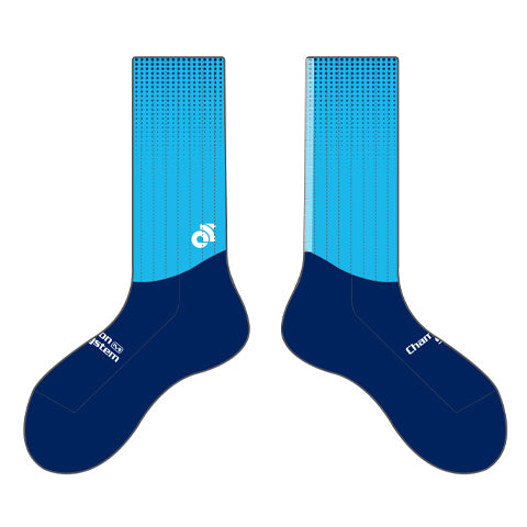 Aero Race Socks - Light Blue