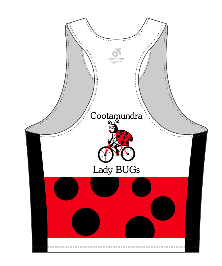 Apex Men's Marathon Singlet Lady Bug