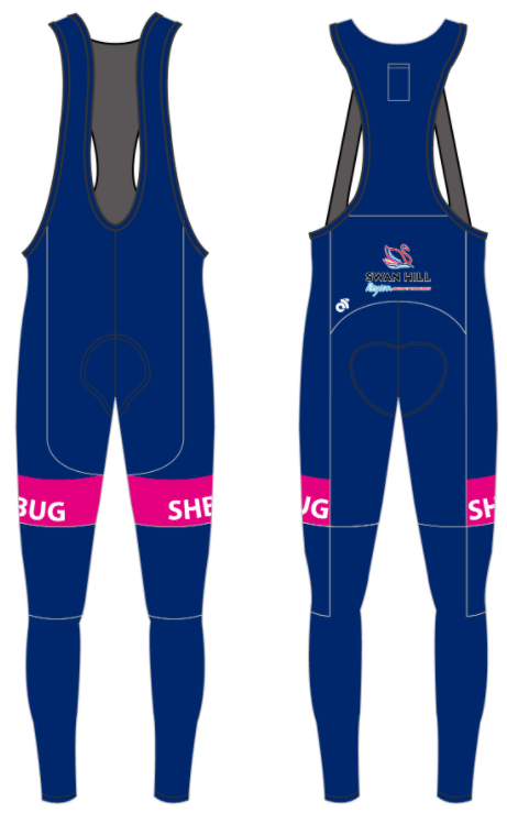 Apex Winter Bib Tights Pink
