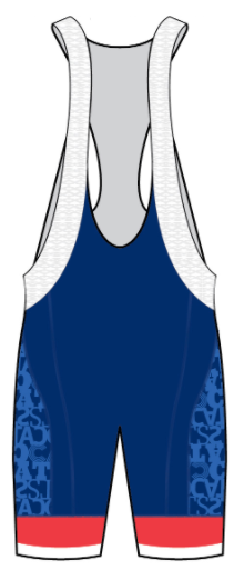 Apex Bib Short Blue/Red