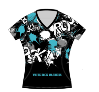 Women's Performance Training Top Short Sleeve Blue