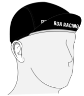 BDA Performance Cycling Cap