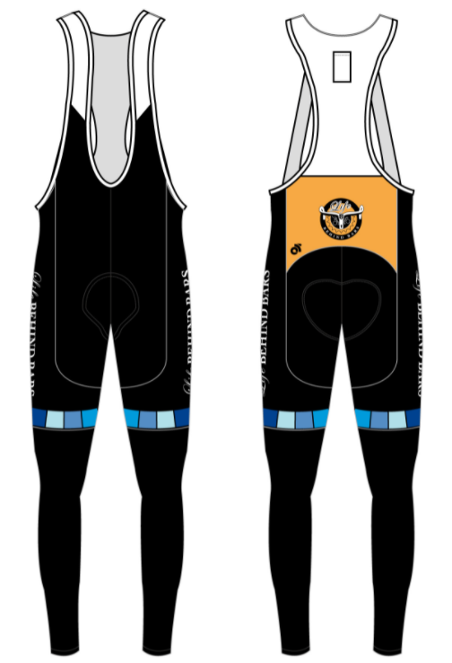 PERFORMANCE + Winter Bib Knickers Orange
