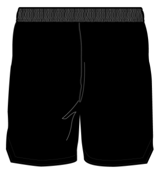 Long length run shorts