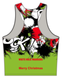 Apex Men's Marathon Singlet  Green  (Christmas Edition)