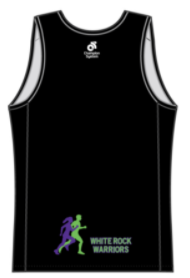 Men's Performance Lite Run Singlet Black