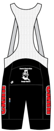 Apex Bib Short Black/Red