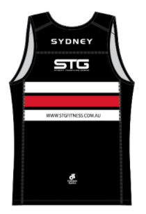 Apex Run Singlet Black
