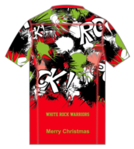 Men's Apex Run Top  Red (Christmas Edition)