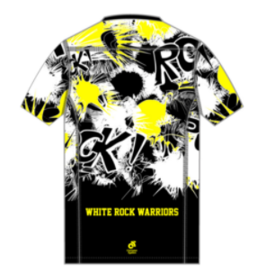 Men's Performance Training Top Short Sleeve Yellow/Black