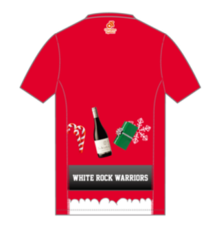 Men's Apex Run Top Santa