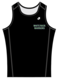 Men's Performance Lite Run Singlet Black