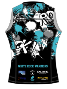 Womens Performance Lite Run Singlet Blue
