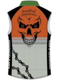 Skulls Performance Wind Vest