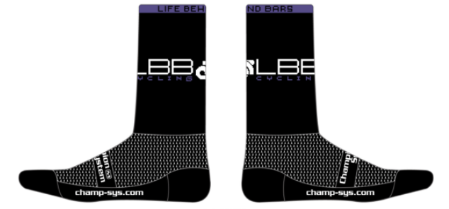 PERFORMANCE 6 inch Socks Purple