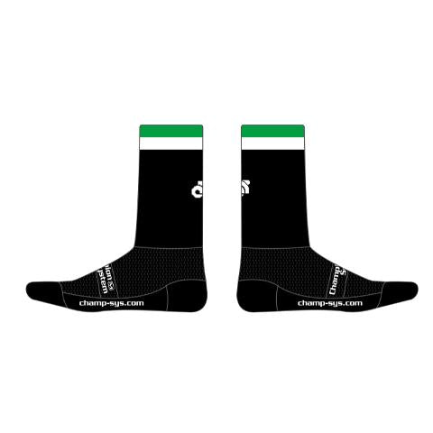 KPCC Socks Black/Green/White)